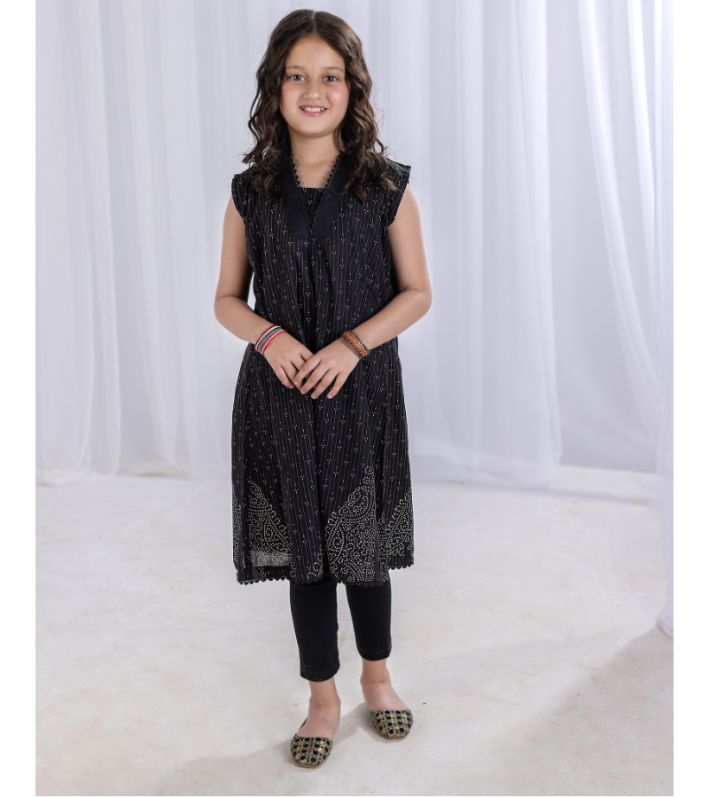 Miniposh black kurti pajama