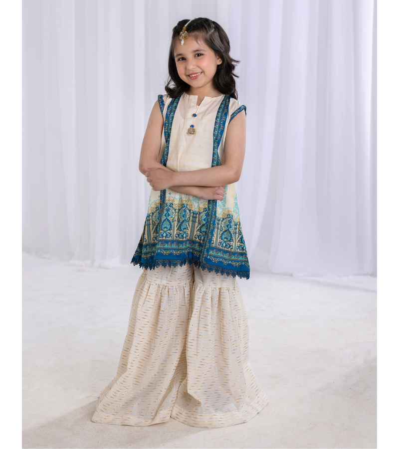 Elevate your child's wardrobe with MiniPosh's Eastern-inspired Gharara, Shirts and Frocks - chic, charming, and oh-so-stylish