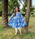 Printed kurti and pajama (SFKP-23-049)