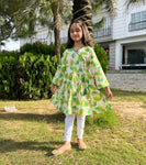 Printed kurti and pajama (SFKP-23-048)