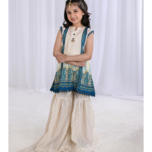 Girls Shirt and Ghararah Set