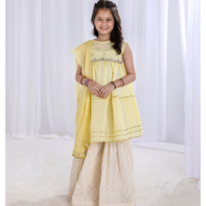 Girls Shirt and Gharara Set