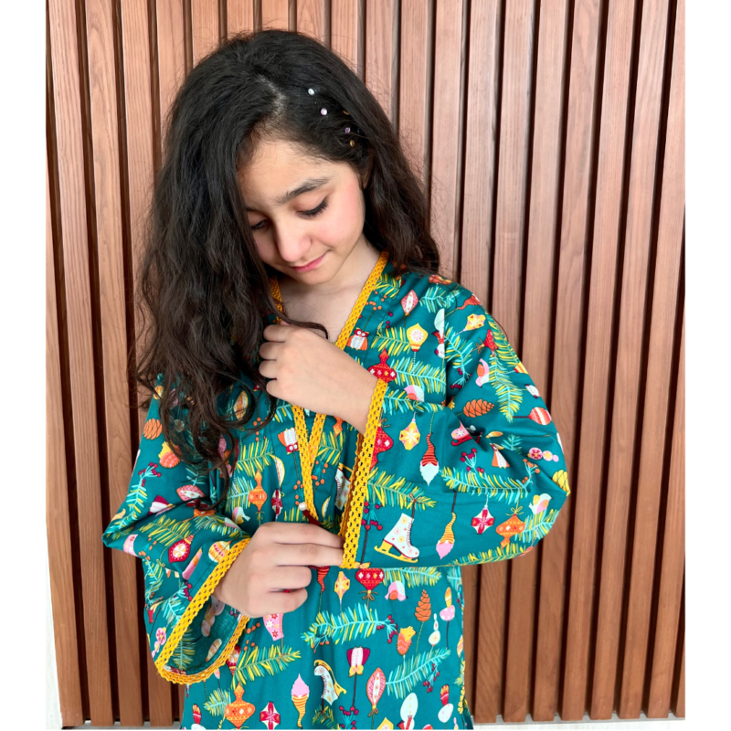 Girls Shirt and Pajama Set